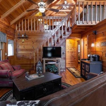 הוילה בלו רידג' Mountain Time Cabin, Hot Tub, Fire Pit, Fireplace מראה חיצוני תמונה