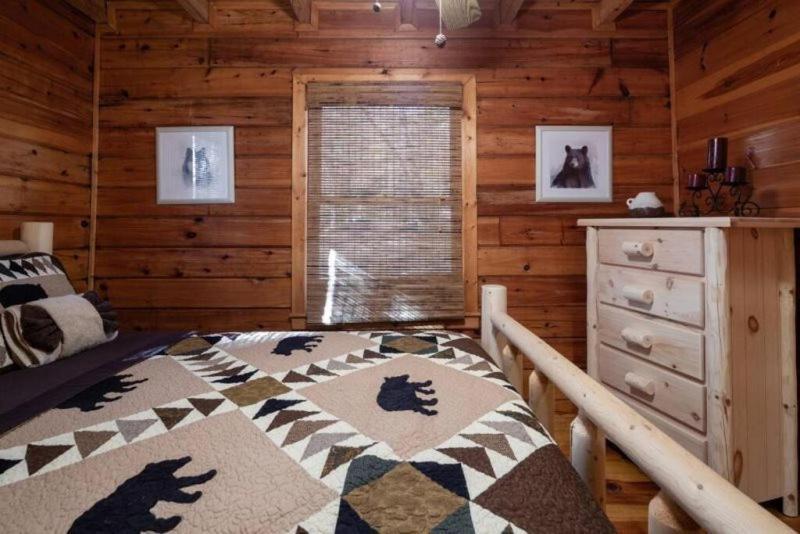 הוילה בלו רידג' Mountain Time Cabin, Hot Tub, Fire Pit, Fireplace מראה חיצוני תמונה