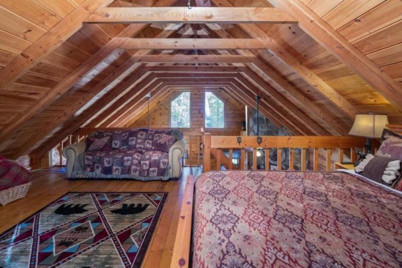 הוילה בלו רידג' Mountain Time Cabin, Hot Tub, Fire Pit, Fireplace מראה חיצוני תמונה