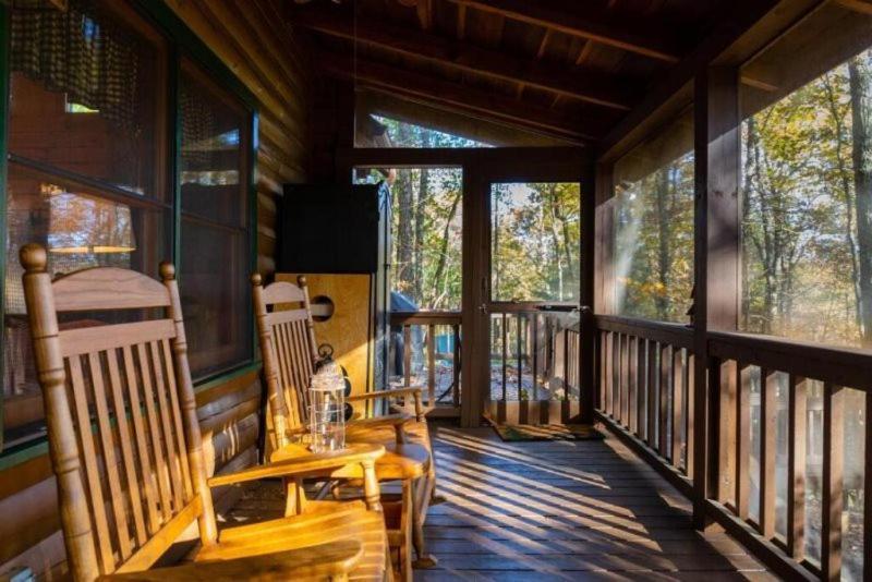 הוילה בלו רידג' Mountain Time Cabin, Hot Tub, Fire Pit, Fireplace מראה חיצוני תמונה