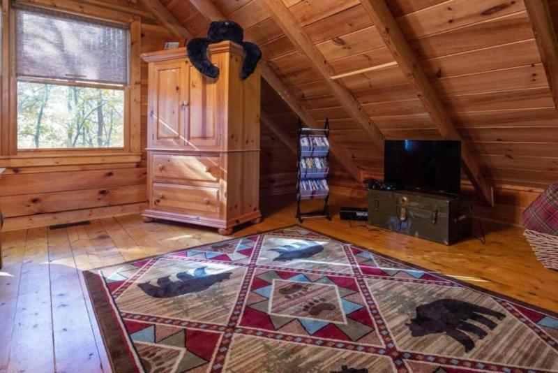 הוילה בלו רידג' Mountain Time Cabin, Hot Tub, Fire Pit, Fireplace מראה חיצוני תמונה