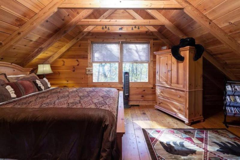 הוילה בלו רידג' Mountain Time Cabin, Hot Tub, Fire Pit, Fireplace מראה חיצוני תמונה